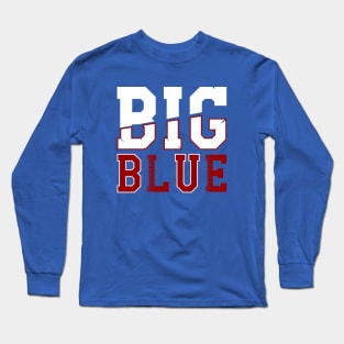 Big Blue Long Sleeve T-Shirt